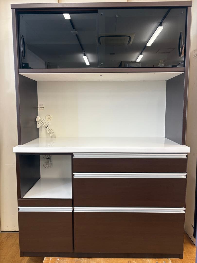 M131 レンジボード 松田家具製　上下分割可能！ 幅1180mm