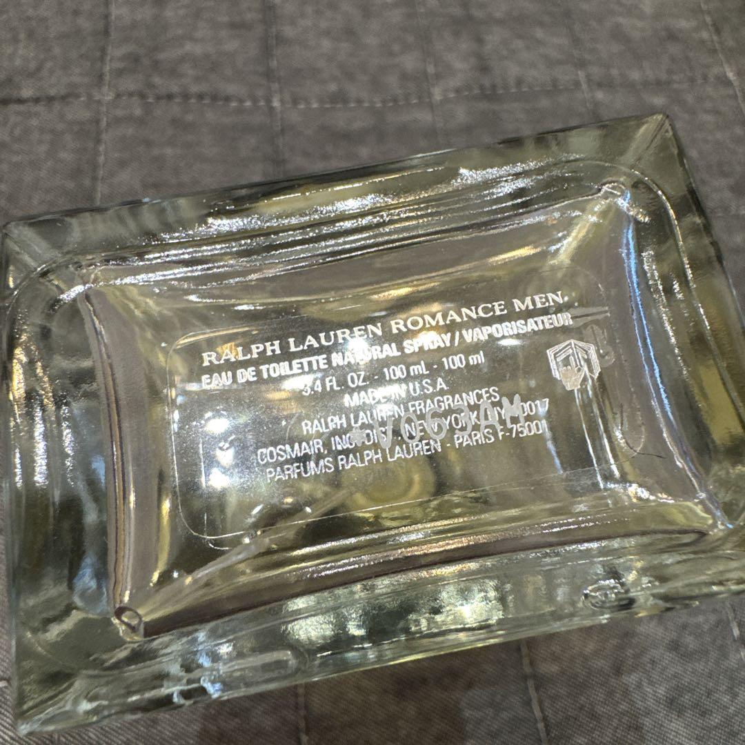 廃盤 RALPH LAUREN ラルフローレン ロマンスメン 100ml 香水
