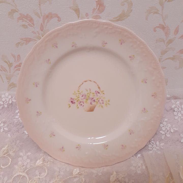 * イマン ローズバスケット* ケーキ皿6枚セット