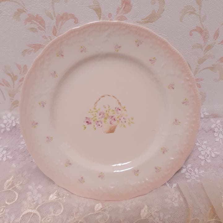 * イマン ローズバスケット* ケーキ皿6枚セット