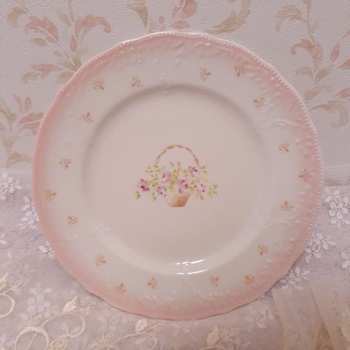 * イマン ローズバスケット* ケーキ皿6枚セット