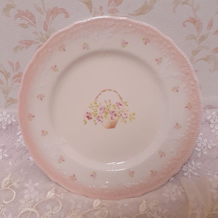 * イマン ローズバスケット* ケーキ皿6枚セット