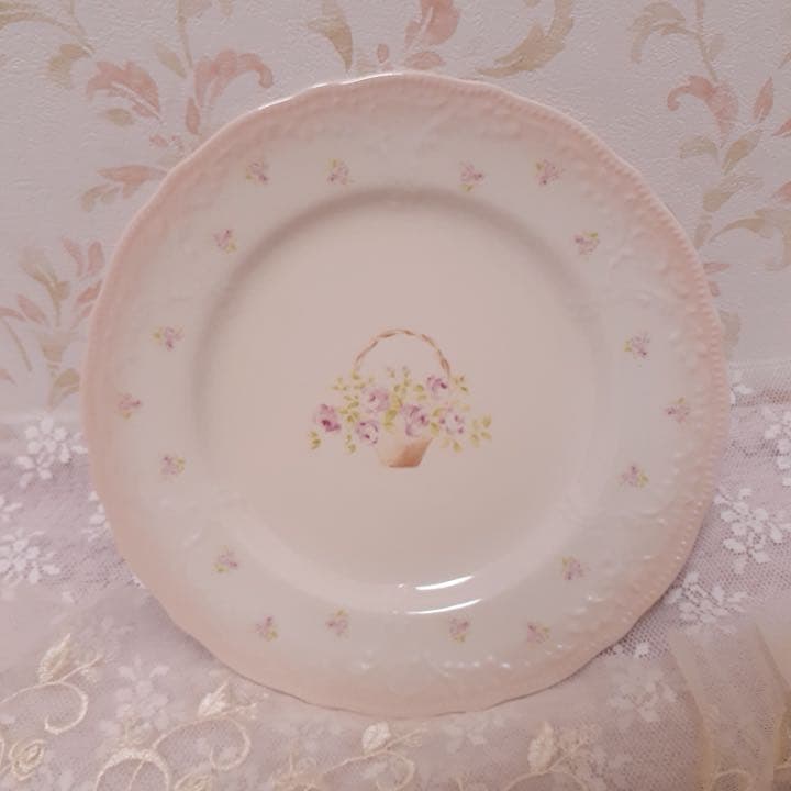 * イマン ローズバスケット* ケーキ皿6枚セット