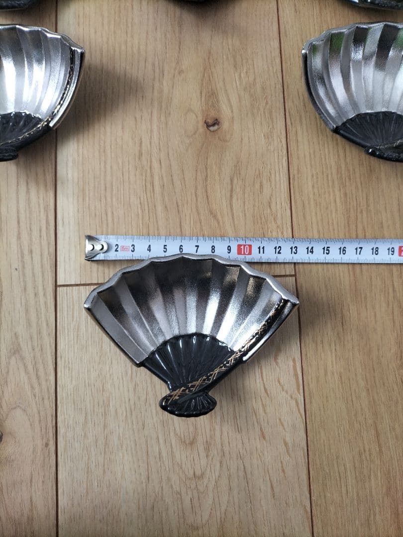 有田焼 錦右衛門窯 扇型珍味入れ 6個セット新品・未使用