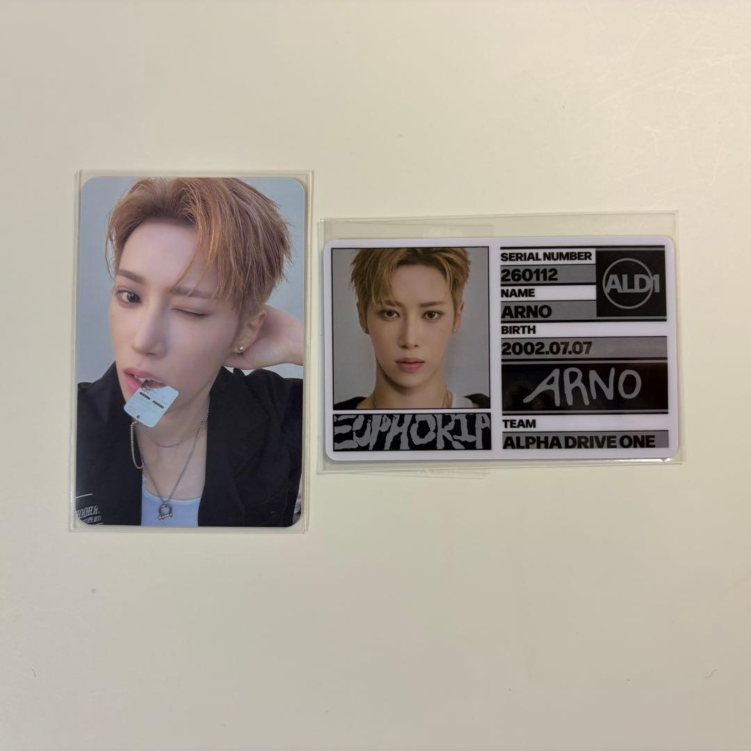 ALD1 アルノ ジアハオ トレカ IDカード セット - メルカリ