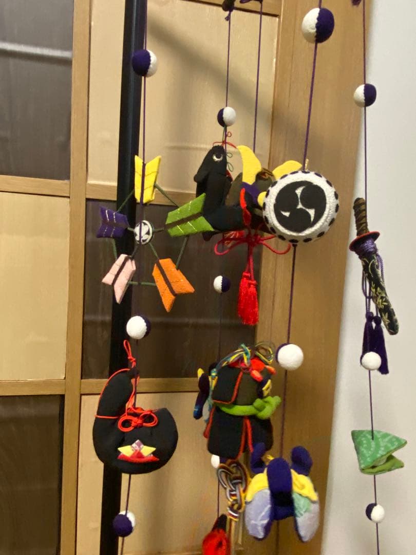 端午の節句 つまみ細工 吊るし飾り