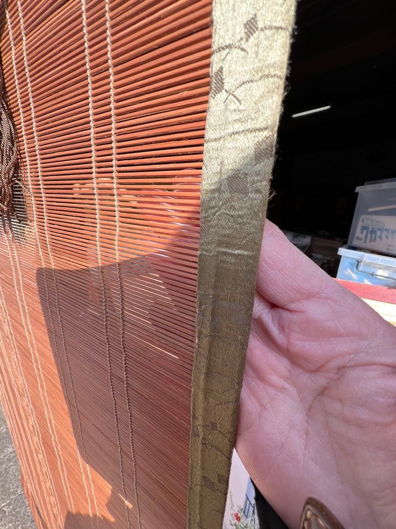 お座敷すだれ4本セット検和室古民家御簾書院 壁掛 のれんアンティーク