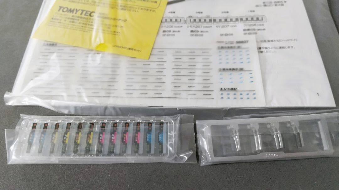 TOMIX 98837 JR 207系通勤電車(転落防止幌付)セット