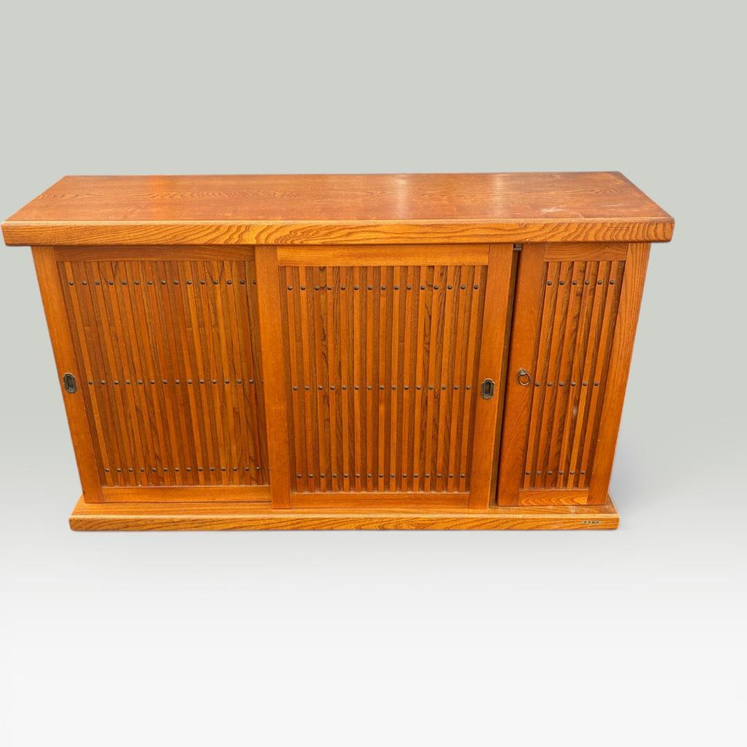 十万石印 シューズボックス 木製 下駄箱 和風 昭和 レトロ