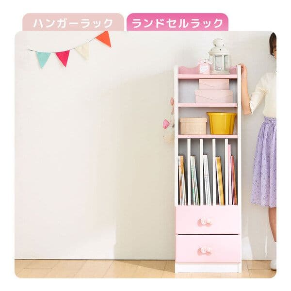 リボンキッズデスクシリーズ 4点セット組立品