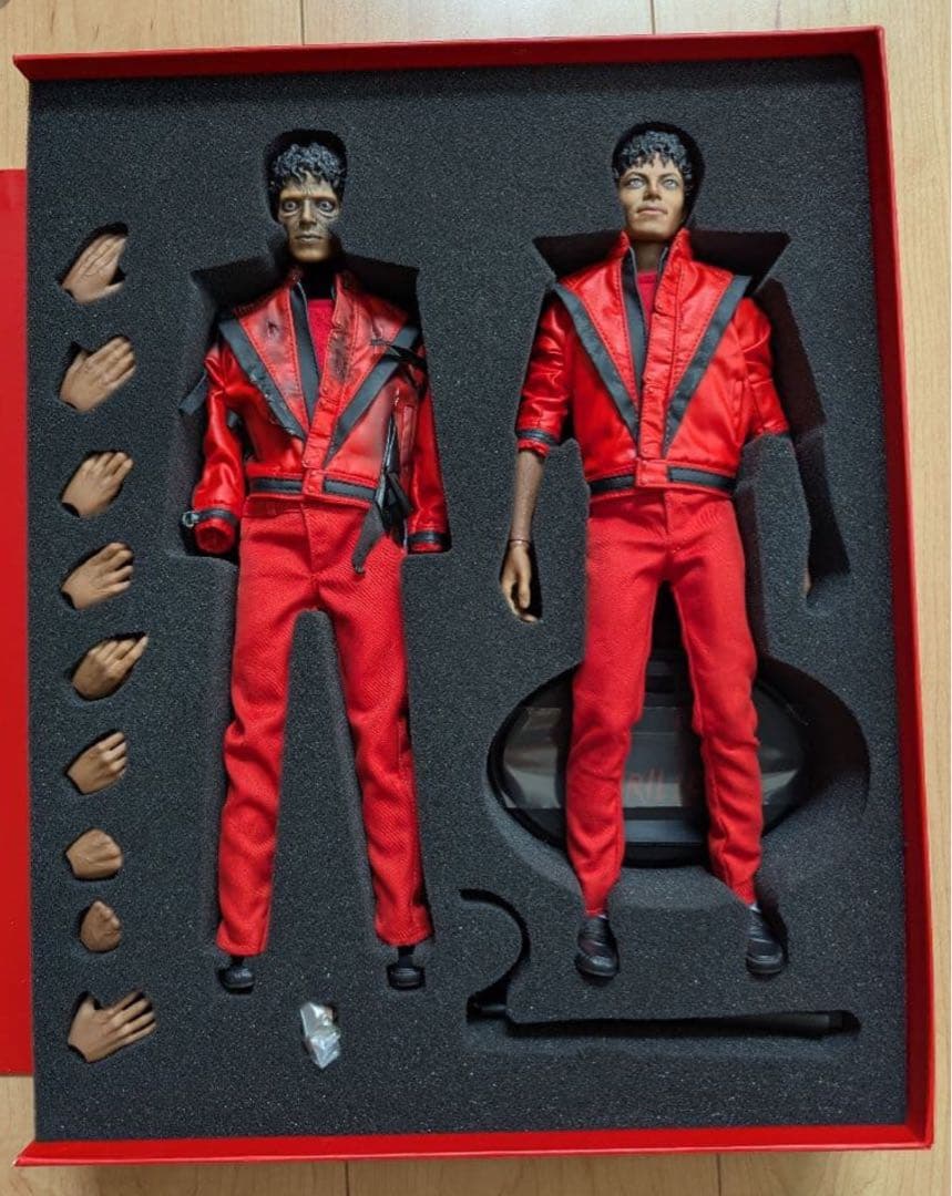 マイケル・ジャクソン スリラー版 フィギュア ホットトイズ