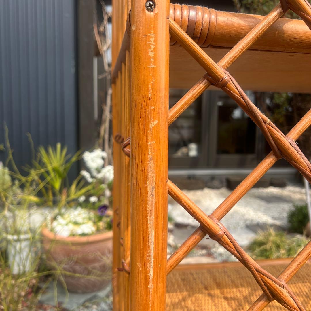 2 THE BEACH STORE 様 籐家具 ラタン 飾り棚 エスニック