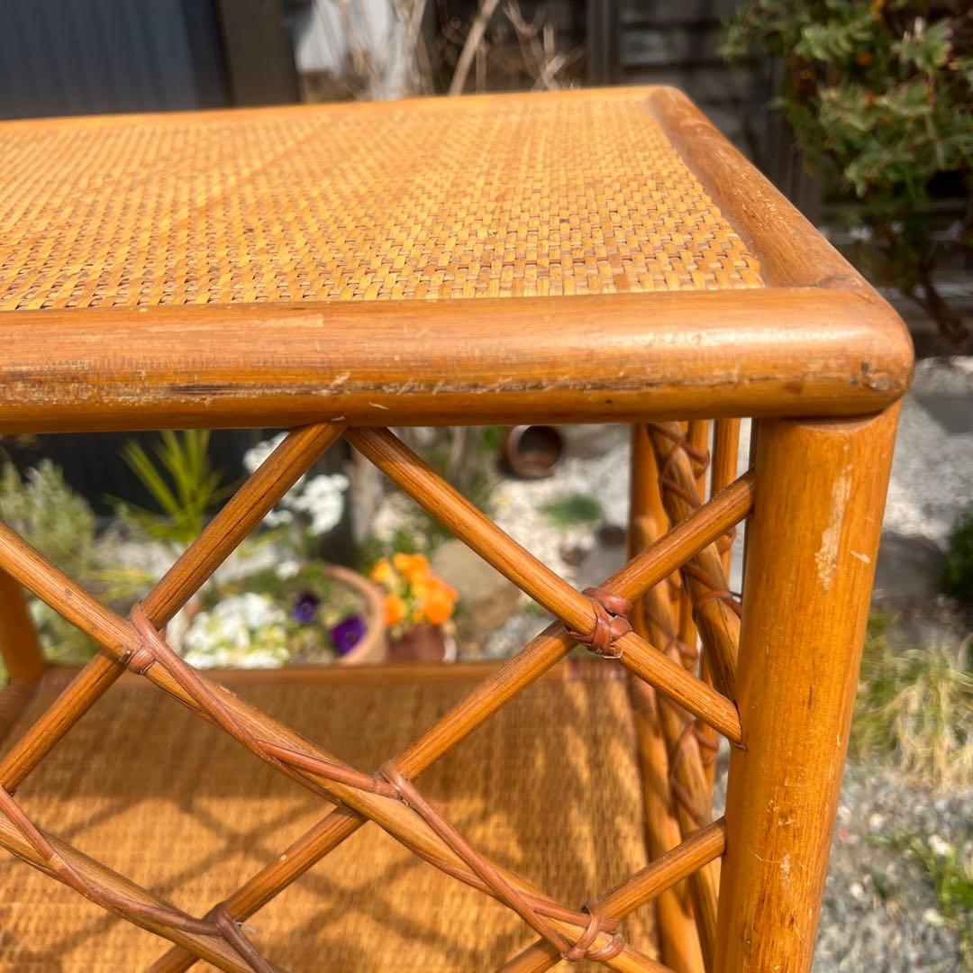 2 THE BEACH STORE 様 籐家具 ラタン 飾り棚 エスニック