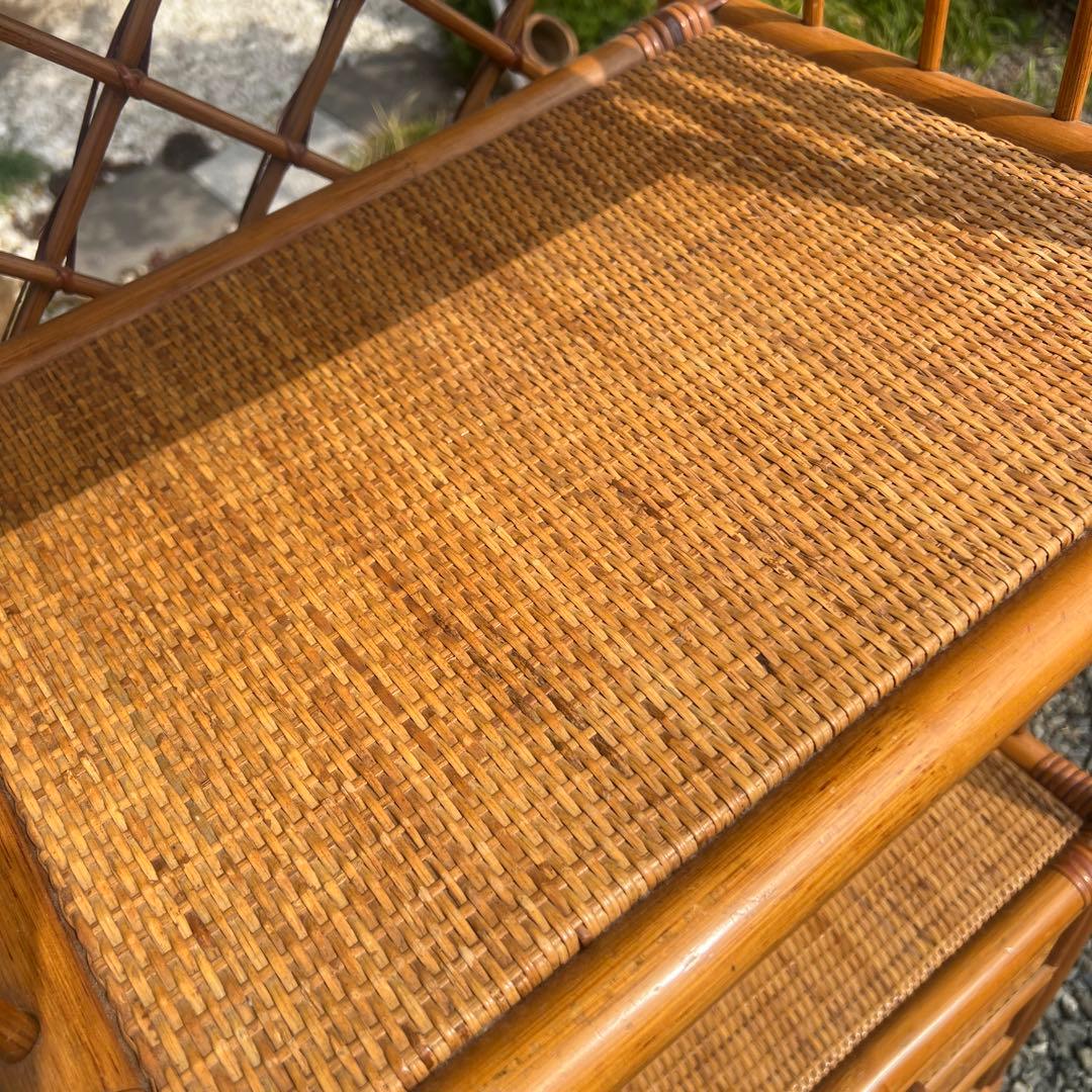 2 THE BEACH STORE 様 籐家具 ラタン 飾り棚 エスニック
