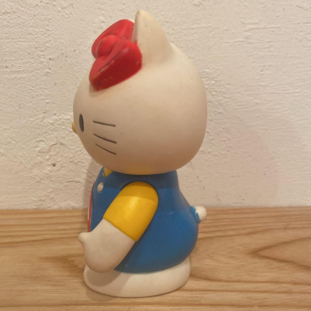 希少 昭和レトロ 1976年製 ハローキティ キティ ソフビ フィギュア