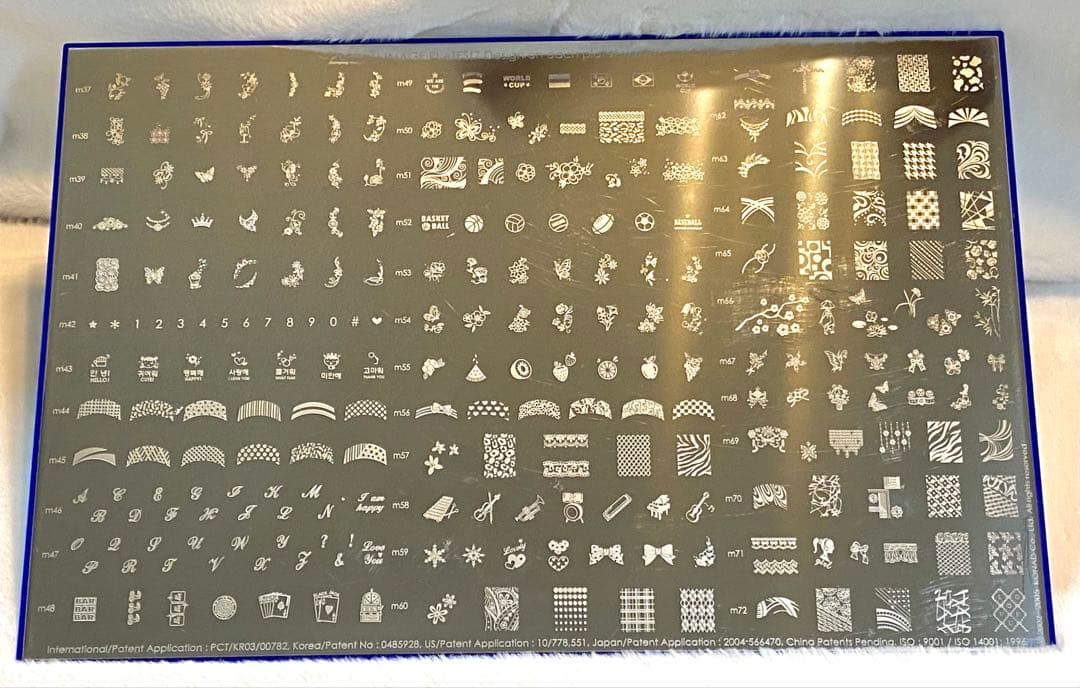 ネイル道具7個セット、スタンププレート、道具、LEDライトランプ、本　【お得品】