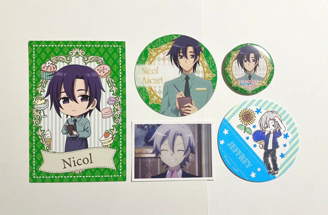 乙女ゲームの破滅フラグ はめふら カフェ フォトカ カード コースター