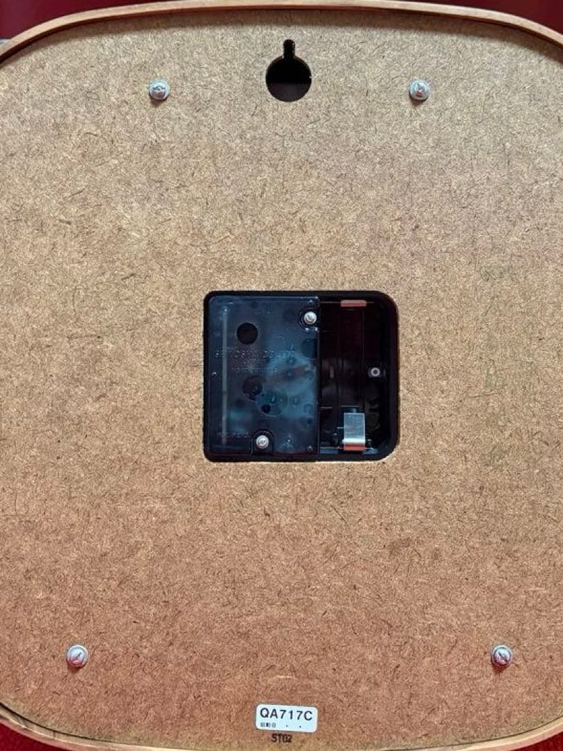 【新品】SEIKO クォーツ時計 スクエア 約30cm