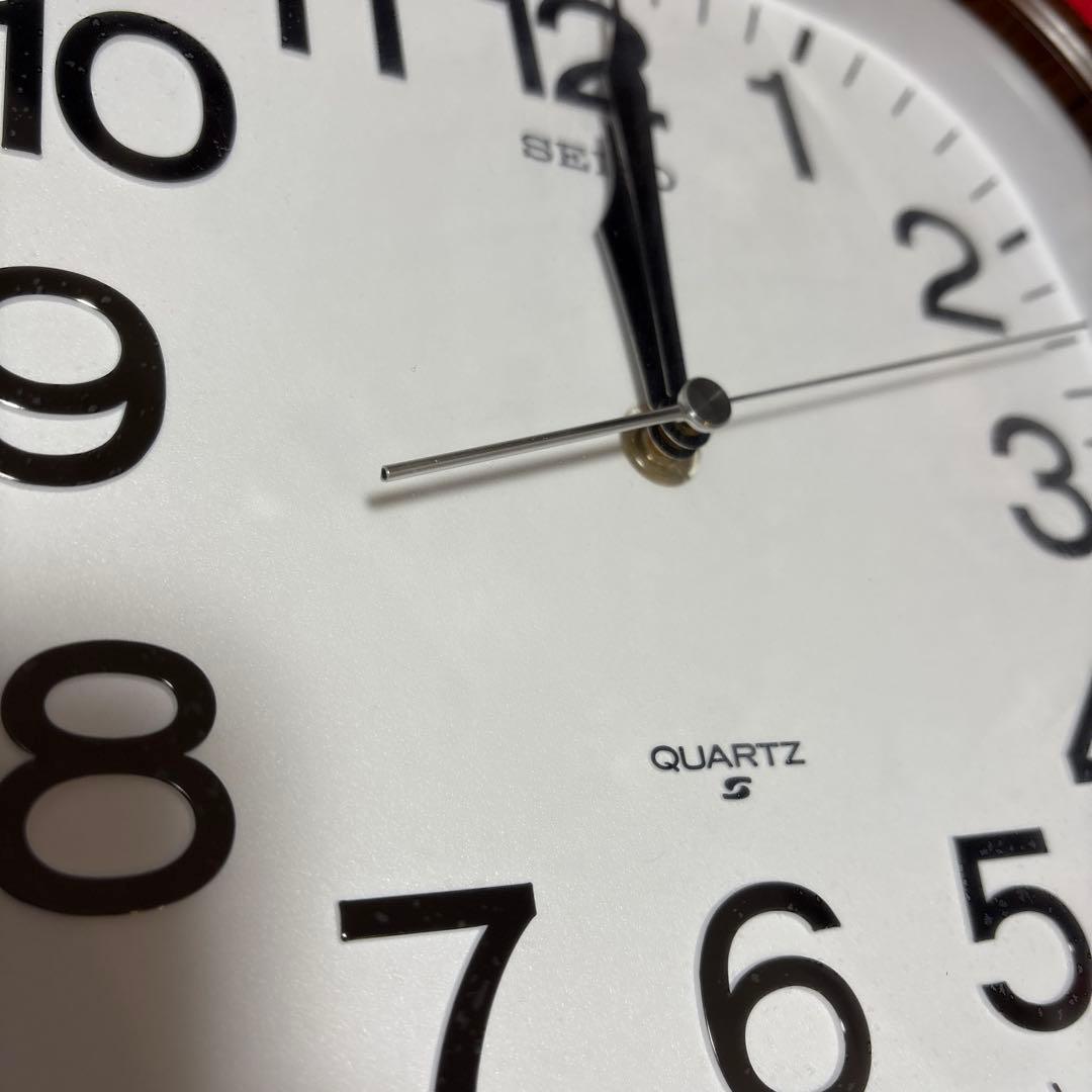 【新品】SEIKO クォーツ時計 スクエア 約30cm