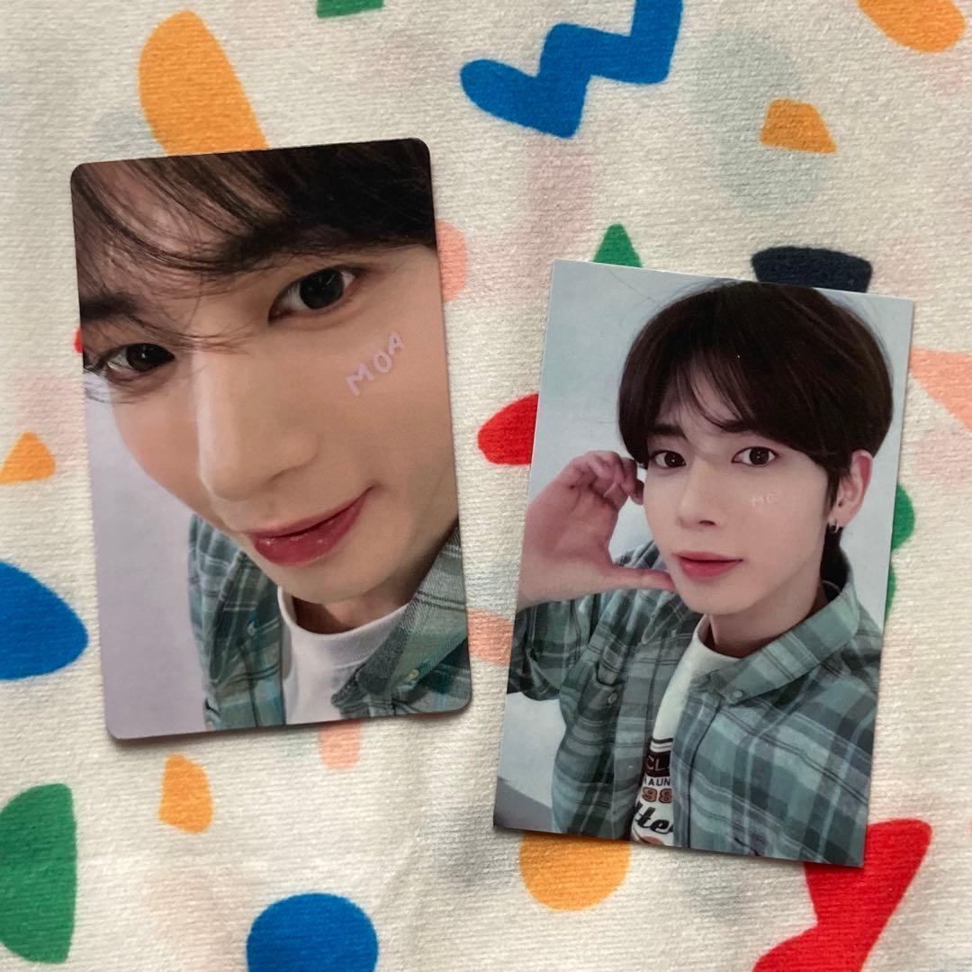 TXT テヒョン FC 3/8日本盤 FANLIVE MOAZONE トレカ