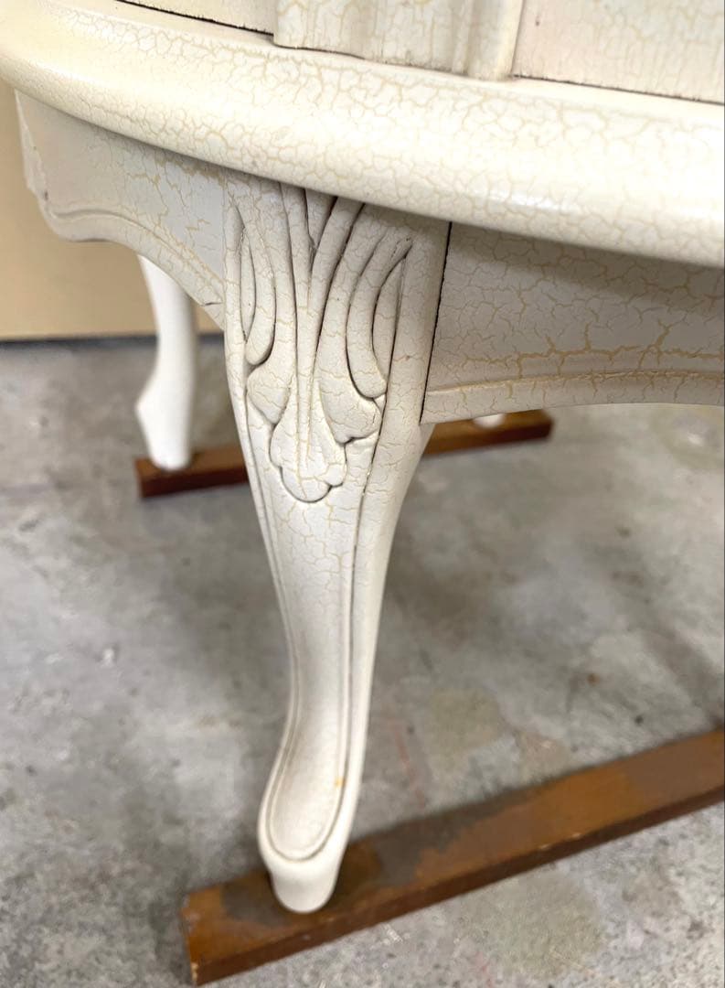 アンティーク調 サイドテーブル 電話台 引き出し付き