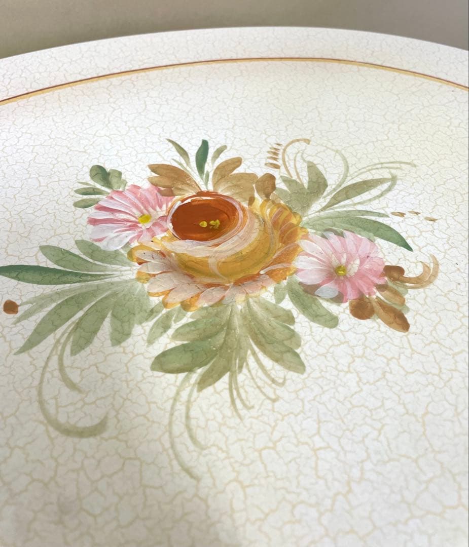 アンティーク調 サイドテーブル 電話台 引き出し付き