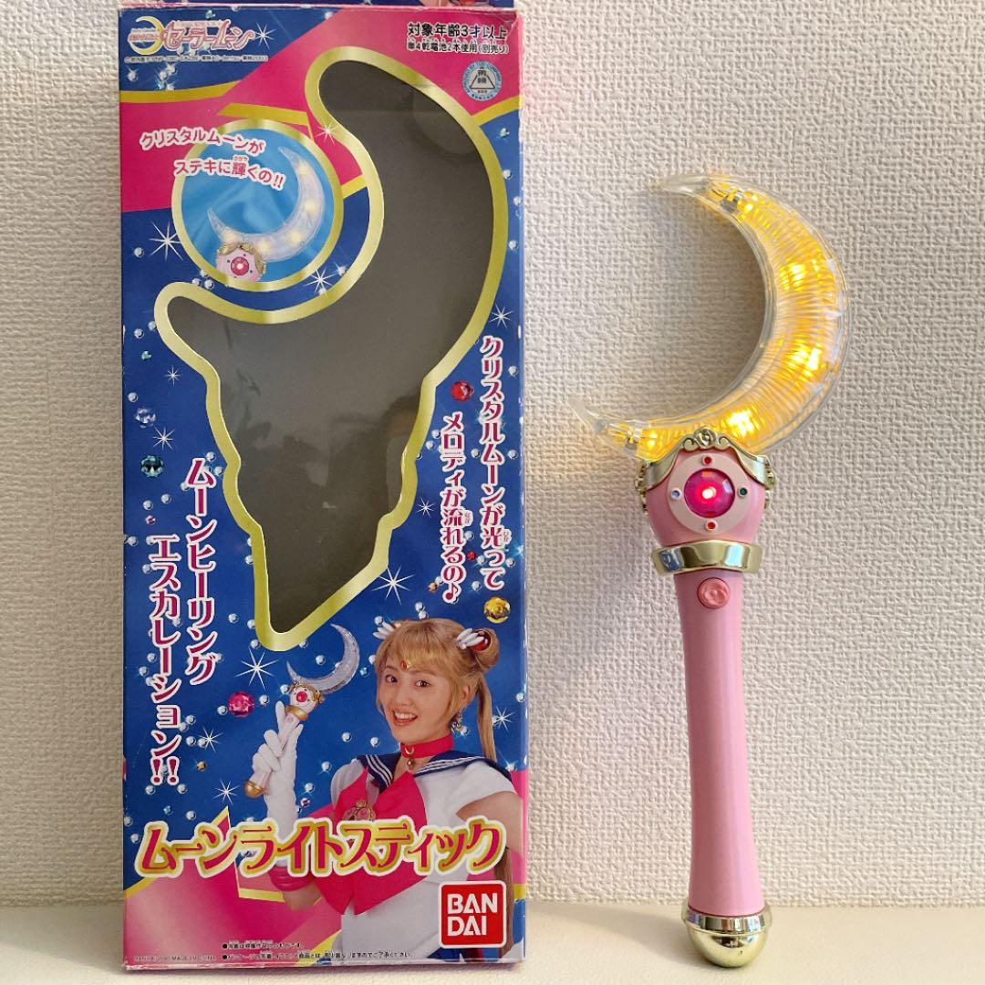 美品】セーラームーン 実写版 ムーンライトスティック ステッキ - メルカリ