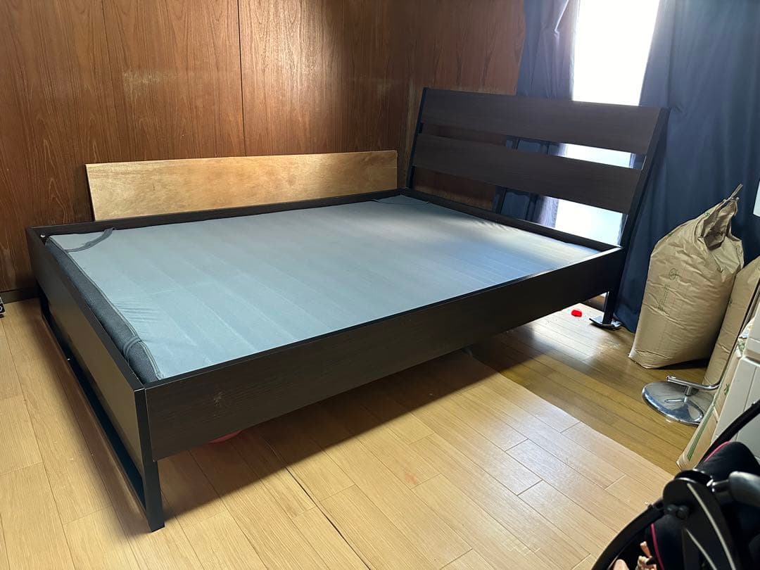 すのこベッド IKEA BEDFRAME QUEEN SIZE