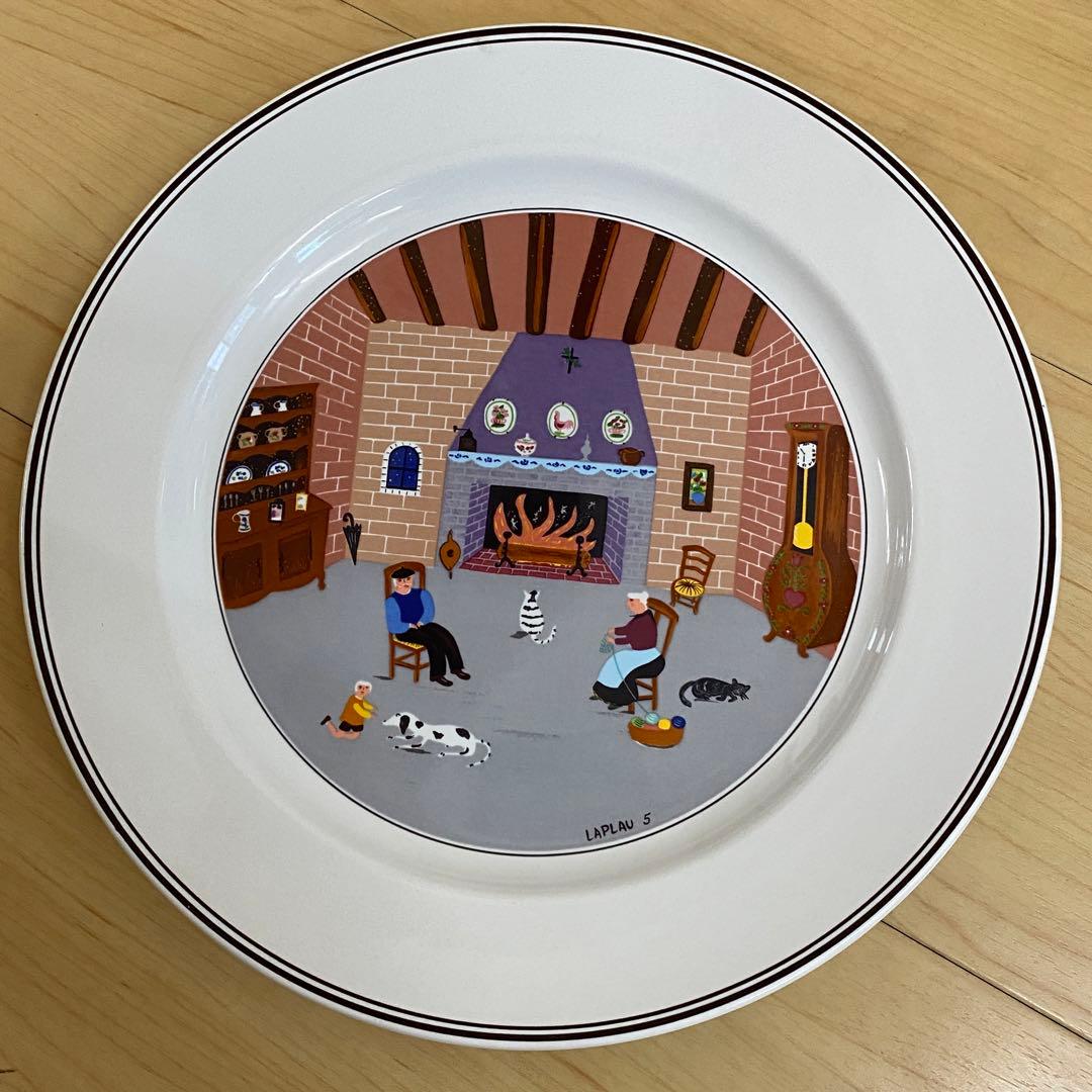 ビレロイ&ボッホ Design Naif 飾り皿 絵皿 4枚セット no.112 - メルカリ