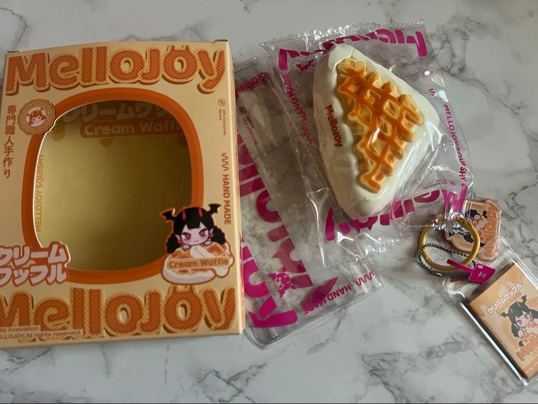 Mellojoy メロジョイ クリームワッフル さんかく - メルカリ
