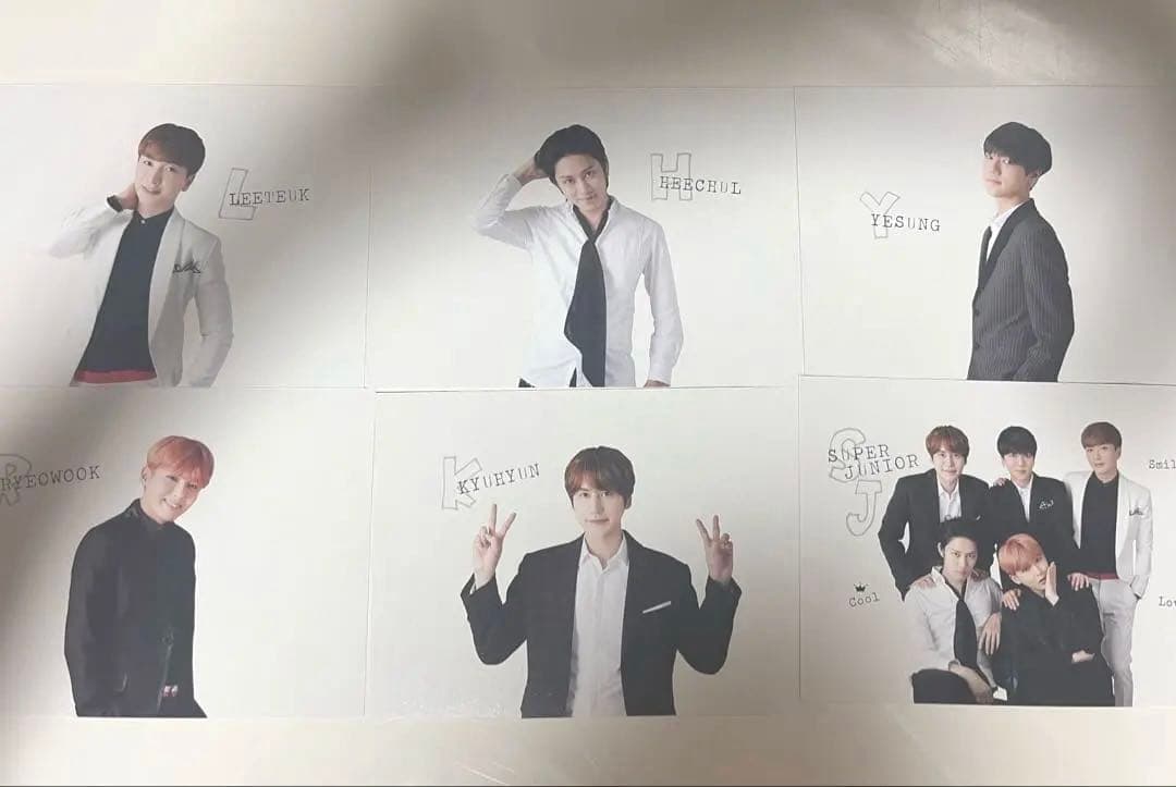 SUPER JUNIOR ELF-JAPAN 限定ポストカード 6枚セット - メルカリ