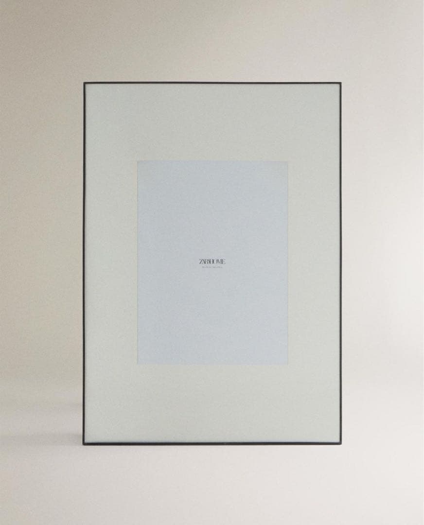 zara  メタル エッジ XLサイズ フォトフレーム 絵画 アート