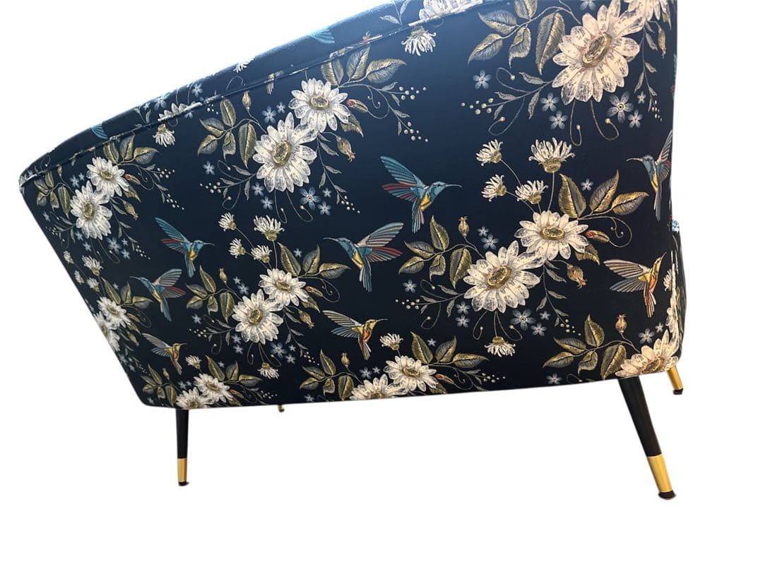 花柄 2人掛けソファ　美品　ソファ