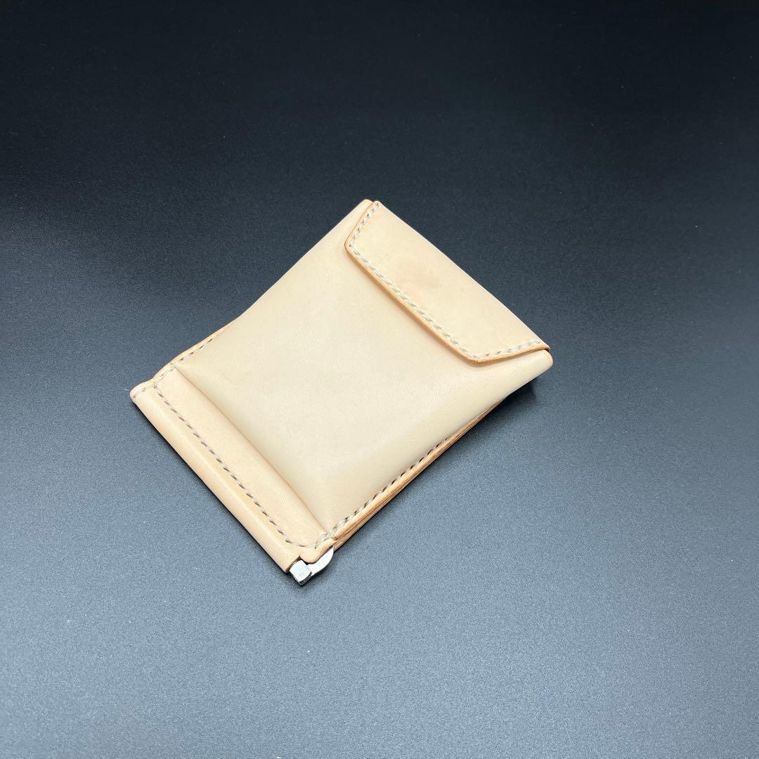 レザー　マネークリップ　札バサミ