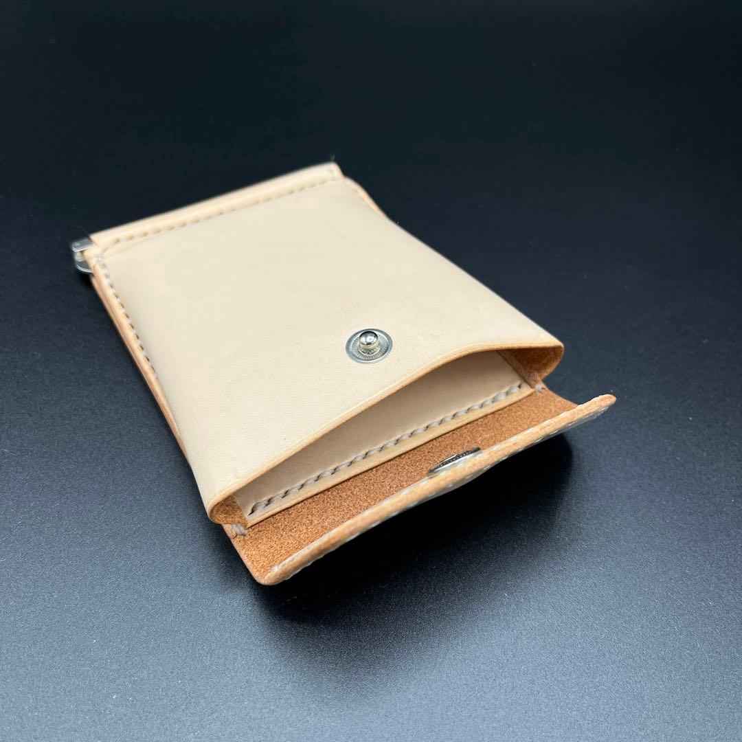 レザー　マネークリップ　札バサミ