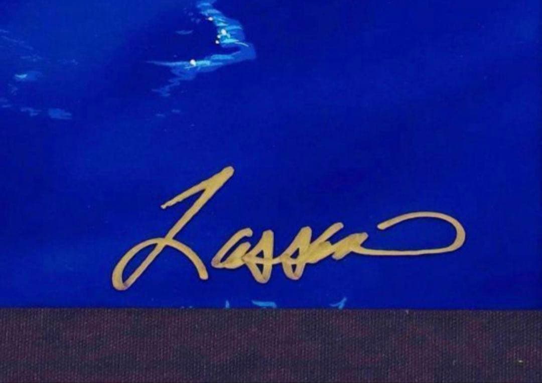 美品版画】クリスチャン R ラッセン『タヒチアン ブルー』 - メルカリ