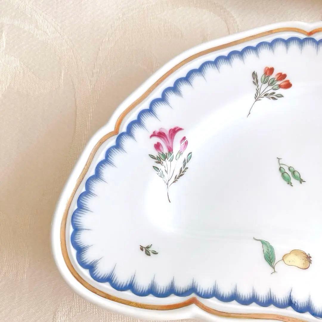 【希少】リチャードジノリ イタリアンフルーツ クレセントプレート ペア