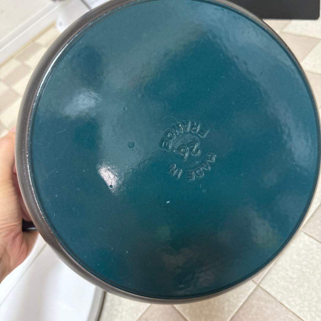 STAUB 両手鍋 24cm スチームトレイ付き