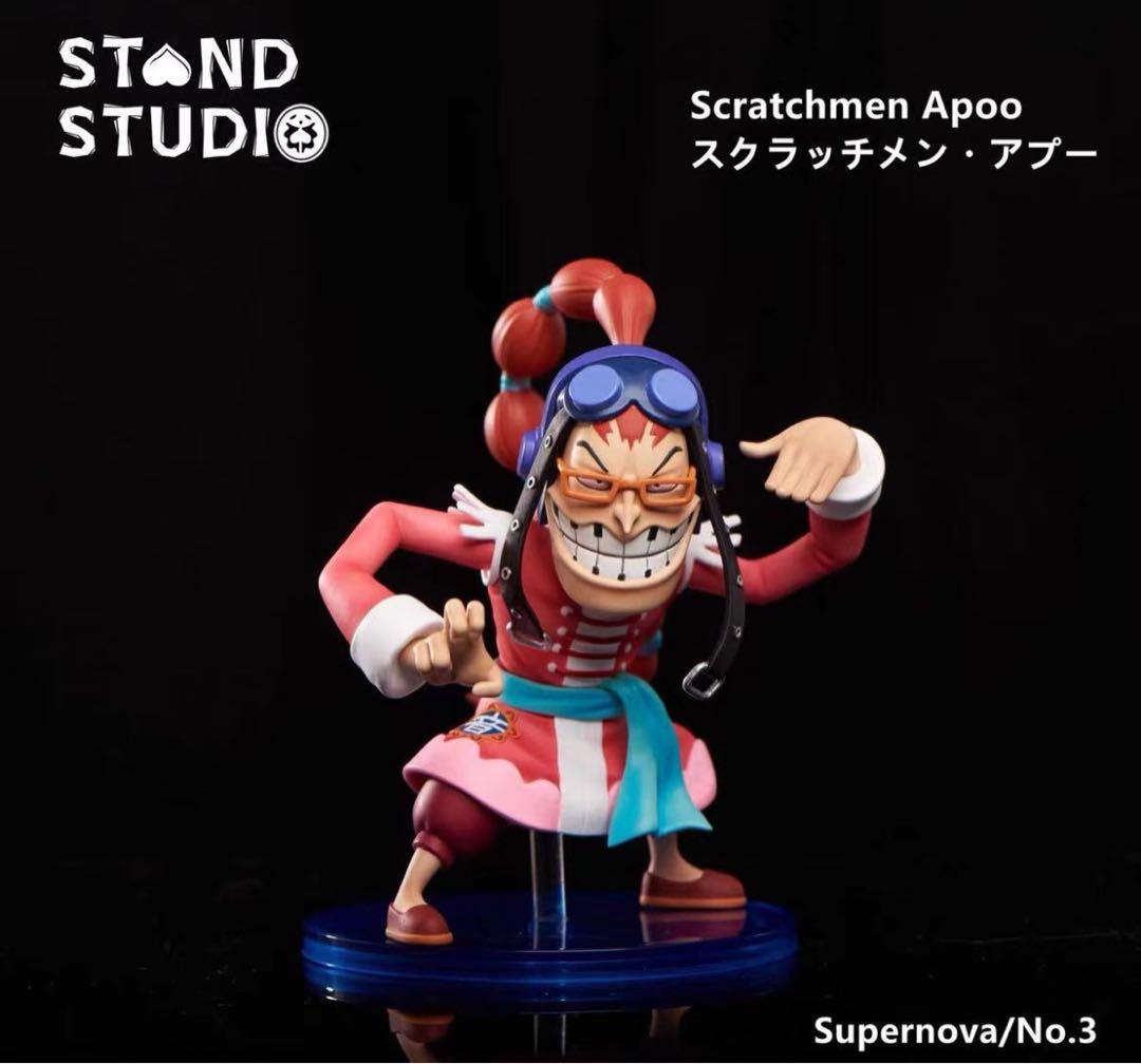 ワンピース スクラッチメン・アプー ガレージキット ガレキ スタチュー