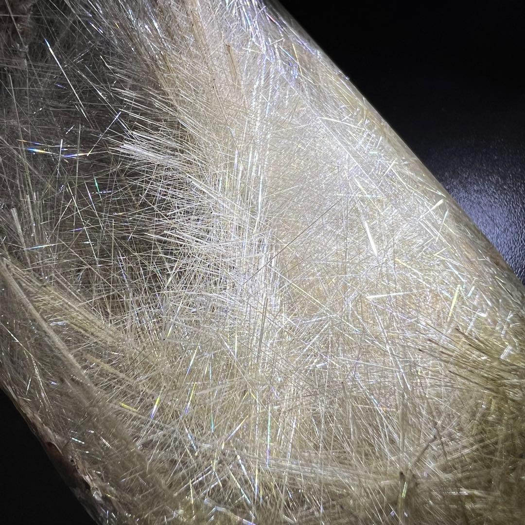 ✳️新春開運招福セール☆超希少✨奇跡の石✨放射プラチナルチル 六角柱 天然石 原石