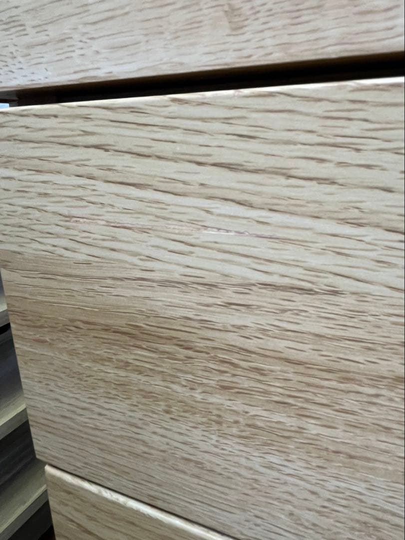 ニトリ キッチンボード エトナ ETONA-90KB-LBR2 木製 食器棚