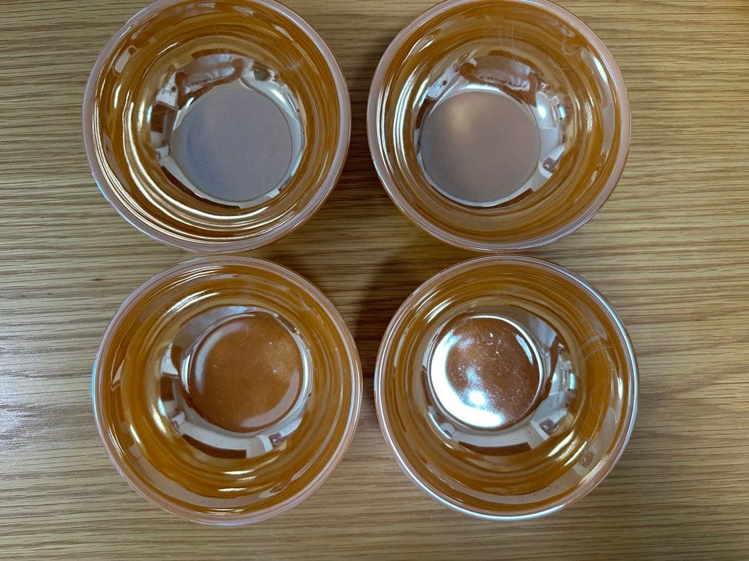 Fireking ファイヤーキング vintage オレンジ 皿 8点 set