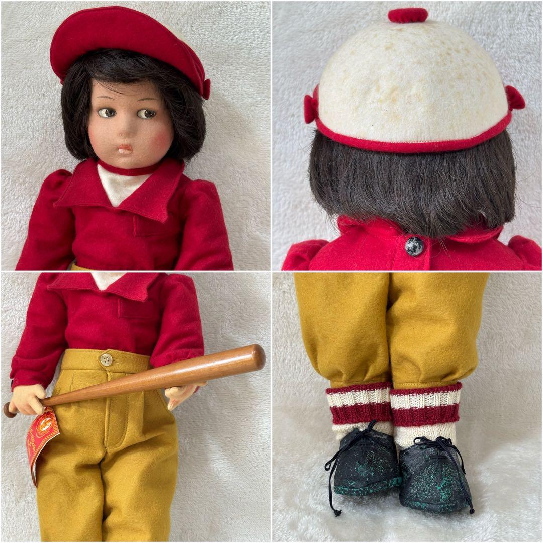 希少品】Lenci レンチドール レンチ人形 ボビー ベースボール