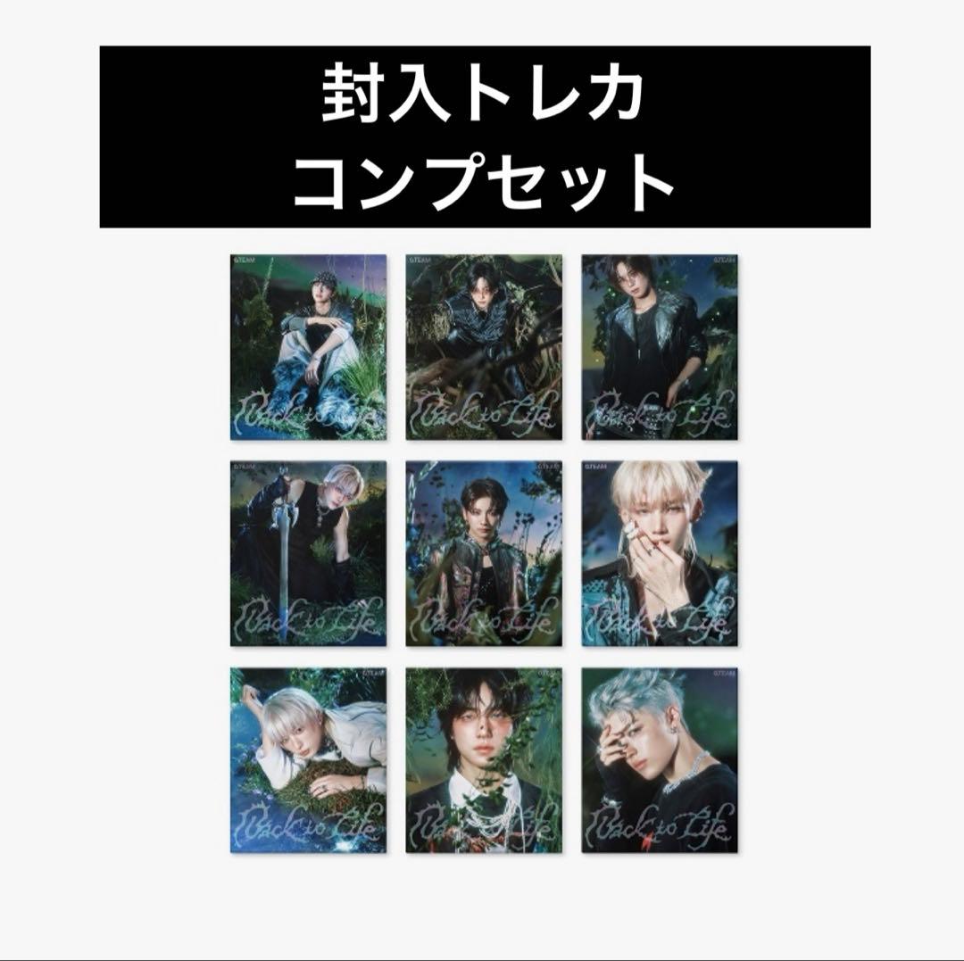 &TEAM Back to Life 9形態 封入トレカコンプセット - メルカリ