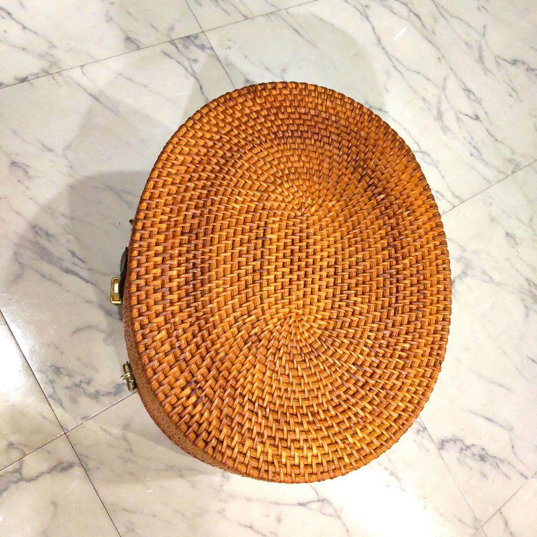 ◆バスケット 新品 籠 収納家具 茶道具 インテリア アンティーク調好きな方♪