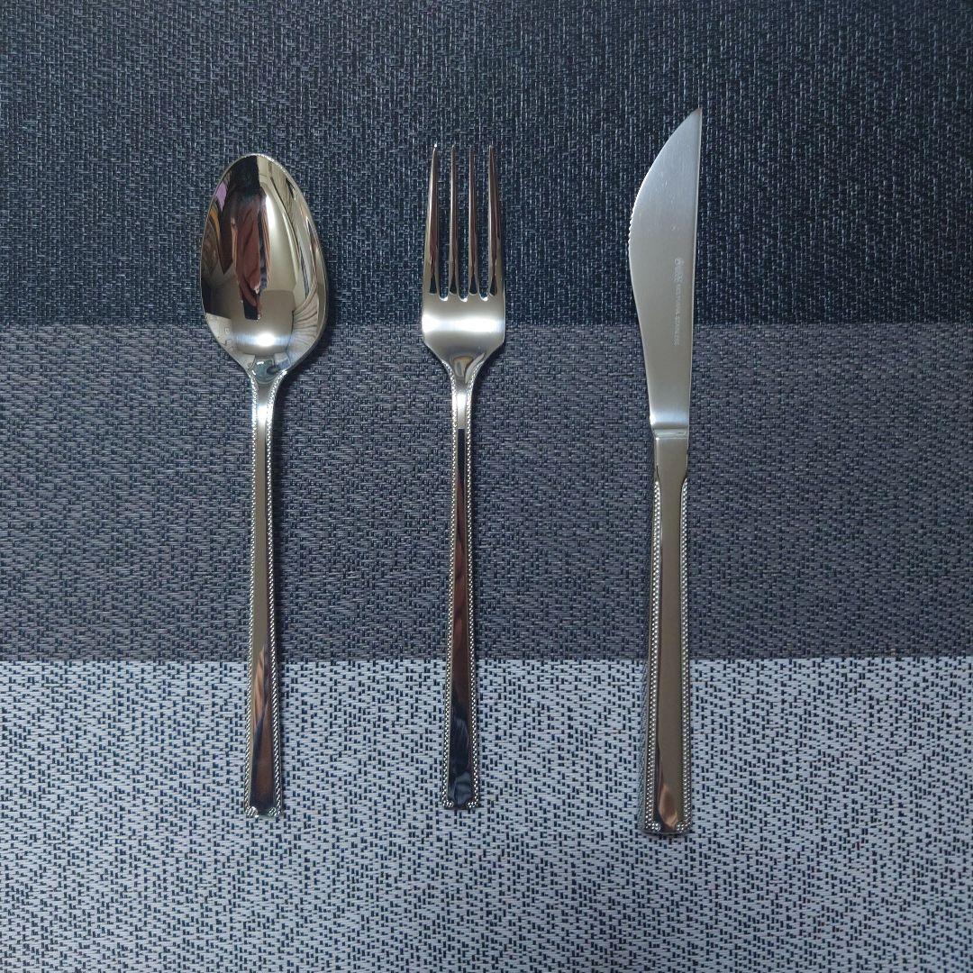 A15⑨⑩ラッキーウッド　ロマンス 　カトラリーセット（30PC）