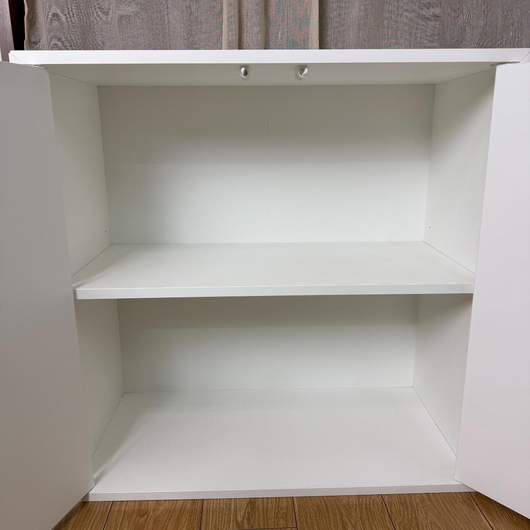 【完成品】IKEA 木製キャビネット　EKET エーケト