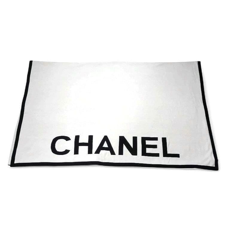 ✨未使用級✨CHANEL　PLAID＆POUCH　ブランケット　カシミ混　限定