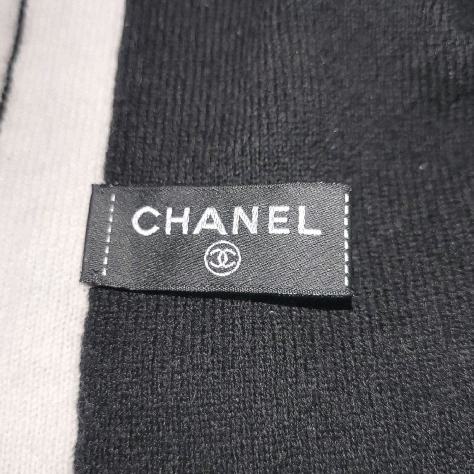 ✨未使用級✨CHANEL　PLAID＆POUCH　ブランケット　カシミ混　限定