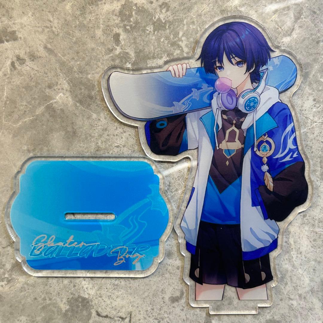 原神】放浪者 スケボー アクスタ スカラマシュ - メルカリ